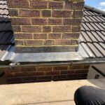 Chimney lead flashing repair St. Albans